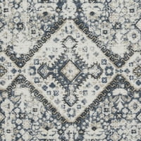Loomaknoti Kehleigh Avelanz 2 '3' Blue ориентален килим за акцент на затворен простор
