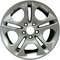Преиспитано ОЕМ алуминиумско тркало, сребро, се вклопува во 2003 година- BMW Z4