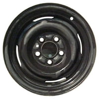 Преиспитано челично тркало ОЕМ, црно, се вклопува во 1983 година- Форд круна Викторија
