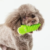 Живописен живот игра Бади Гатор доцни играчки за џвакање кучиња, зелена боја