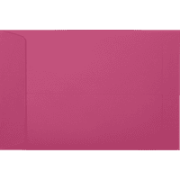 Luxpaper отворено крајни коверти, магента розова, 50 пакувања