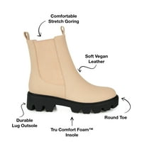 Collection Collection Womens Ivette Tru Comfort Foam Повлечете се на блок -потпетици чизми