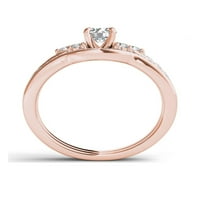 Карат Т.В. Diamond Classic 14kt Rose Gold Ring Engagement Ring