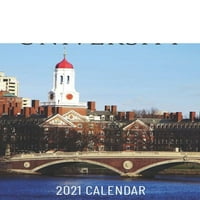 Универзитет Харвард: Календар на wallидови - мини големина 8,5 '' 11 ''