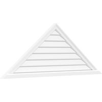 36 W 16-1 2 H Триаголник Површински монтажа PVC Gable Vent Pitch: Нефункционално, W 2 W 2 P BRICKMOLD SLE