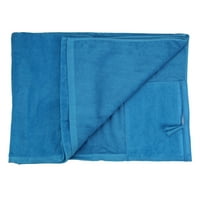 Сина крпа на плажа Тери Патон со џеб од патент 58 30