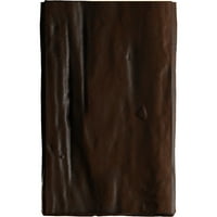 Ekena Millwork 8 H 8 D 72 W Riverwood Fau Wood Camply Mantel Kit W alamo Corbels, Premium Hickory