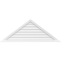 44 W 12-7 8 H Триаголник Површински монтажа PVC Gable Vent Pitch: Нефункционално, W 2 W 2 P BRICKMOLD SLIL