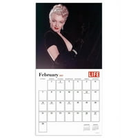 Мерилин Монро од животот 12 x12 wallиден календар, официјално лиценциран