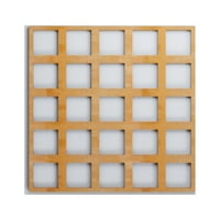 Ekena Millwork 3 8 W 3 8 H 3 8 T Среден Манчестер Декоративни фрет -панели од дрвени wallидни панели, алдер