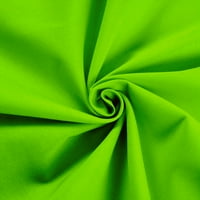 Вејверли инспирации памук 44 цврста светла зелена ткаенина за шиење во боја, пресечен двор