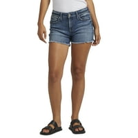 Co. Silver Jeans Co. Women'sенски суки средно издигнување, големини на половината 24-34