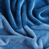 Уникатни поволни цени меко топло нејасно графичко градиентско ќебе сино