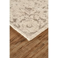 Michener потресена украсна волна килим, слонова коска од слонова коска, килим од 5 -тина 8 метри