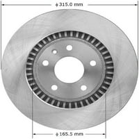 Премиум PRT- роторот на сопирачката на дискот се вклопува Изберете: 2008- Форд Бик, 2005 година- Форд Петстотини