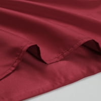 Уникатни поговори цврста ткаени перници, перница за тело, црвена боја