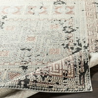 Уметнички ткајачи Венеција Ориентална област килим, црна, 1'11 2'11