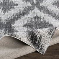 Уметнички ткајачи санси светло сива 2 '3' модерен геометриски килим за област на правоаголник