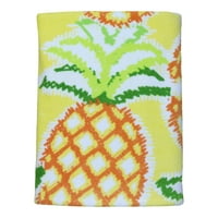 Главни пешкири за плажа, печатење од ананас