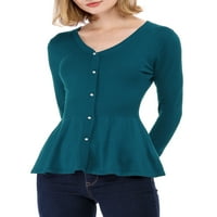 Единствени поволни цени за женски пилум врвен џемпер со долг ракав