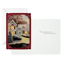 Асортиман на картички на Томас Кинкаде, снежни колиби