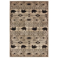 Авалон дома Винтер племенски ленти за килим или тркач, повеќе големини