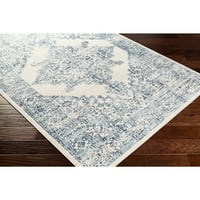 Уметнички ткајачи Роми медалјонски област килим, бел, 9 '12'3
