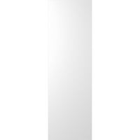 Ekena Millwork 15 W 42 H TRUE FIT PVC Diagonal Slat модерен стил фиксирани монтирани ролетни, бели