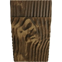 Екена мелница 8 h 8 d 48 w песочна фаула дрво камин мантил комплет со Ешфорд Корбелс, природен златен даб