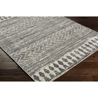 Уметнички ткајачи племенски килим за глобално подрачје, надвор од бело