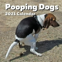 Календар на кучиња за кучиња: Смешни пушања Повикувања на природата - за lубители на кучиња, шега, гаг, бел