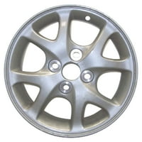 5. Преиспитано ОЕМ алуминиумско тркало, сребро, се вклопува во 2000- Тојота ехо