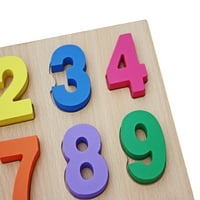 Број на сложувалки на дрвени штипки за мозаик, за блескави играчки, фаворит за образование