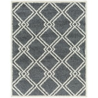 Уметнички ткајачи Родос јаглен 5 '8' модерен килим во област на правоаголник