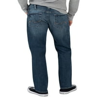 Сребрени фармерки копродукции за мажи Грејсон лесно се вклопуваат со фармерки со права нозе, големини на половината