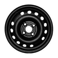 5. Преиспитано челично тркало ОЕМ, црно, се вклопува во 1989- Понтијак Леманс