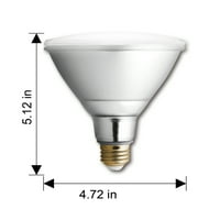 LED сијалица со одлична вредност, 15-вати сијалица за поплавување, е база, дневна светлина, оценка на енергетска starвезда, 2 п.п.